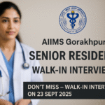 AIIMS Gorakhpur Senior Resident