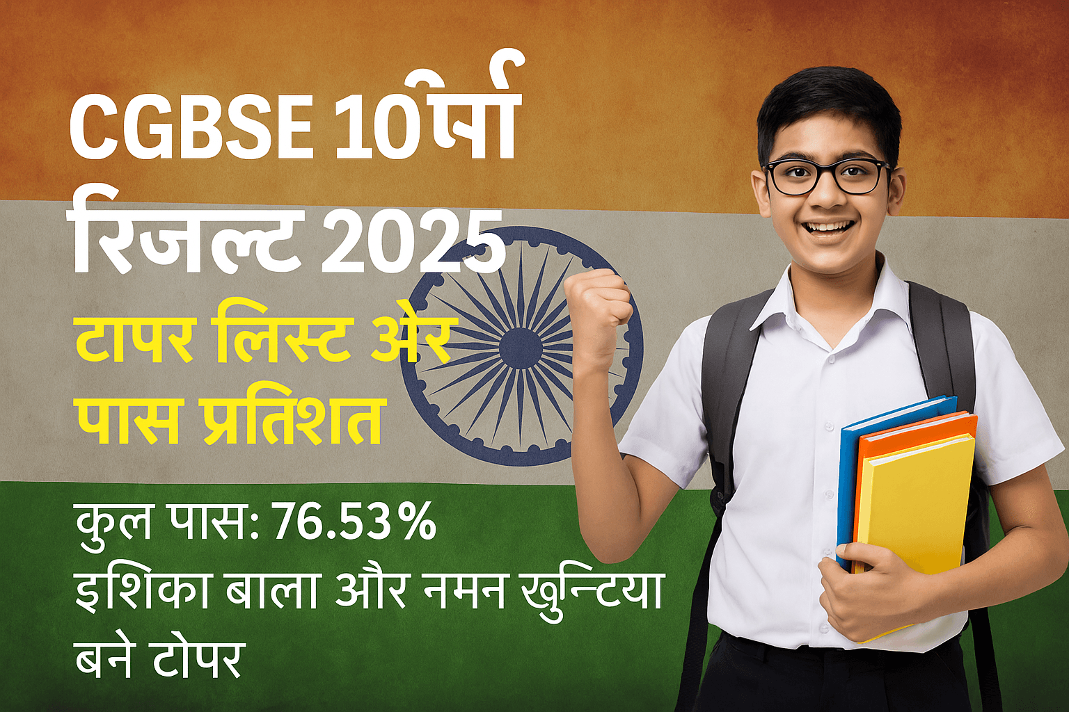CGBSE 10th Result 2025