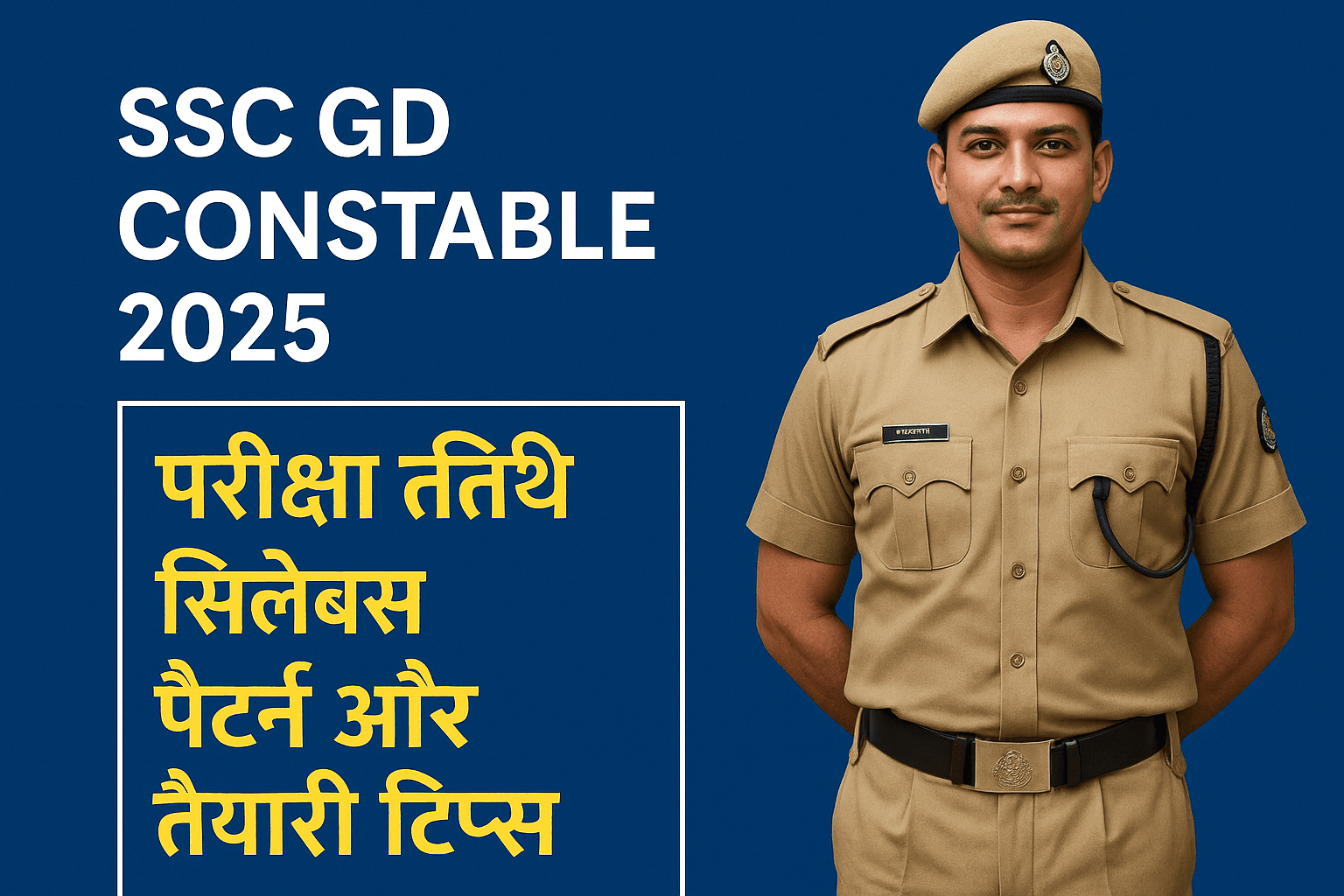 SSC GD Constable 2025