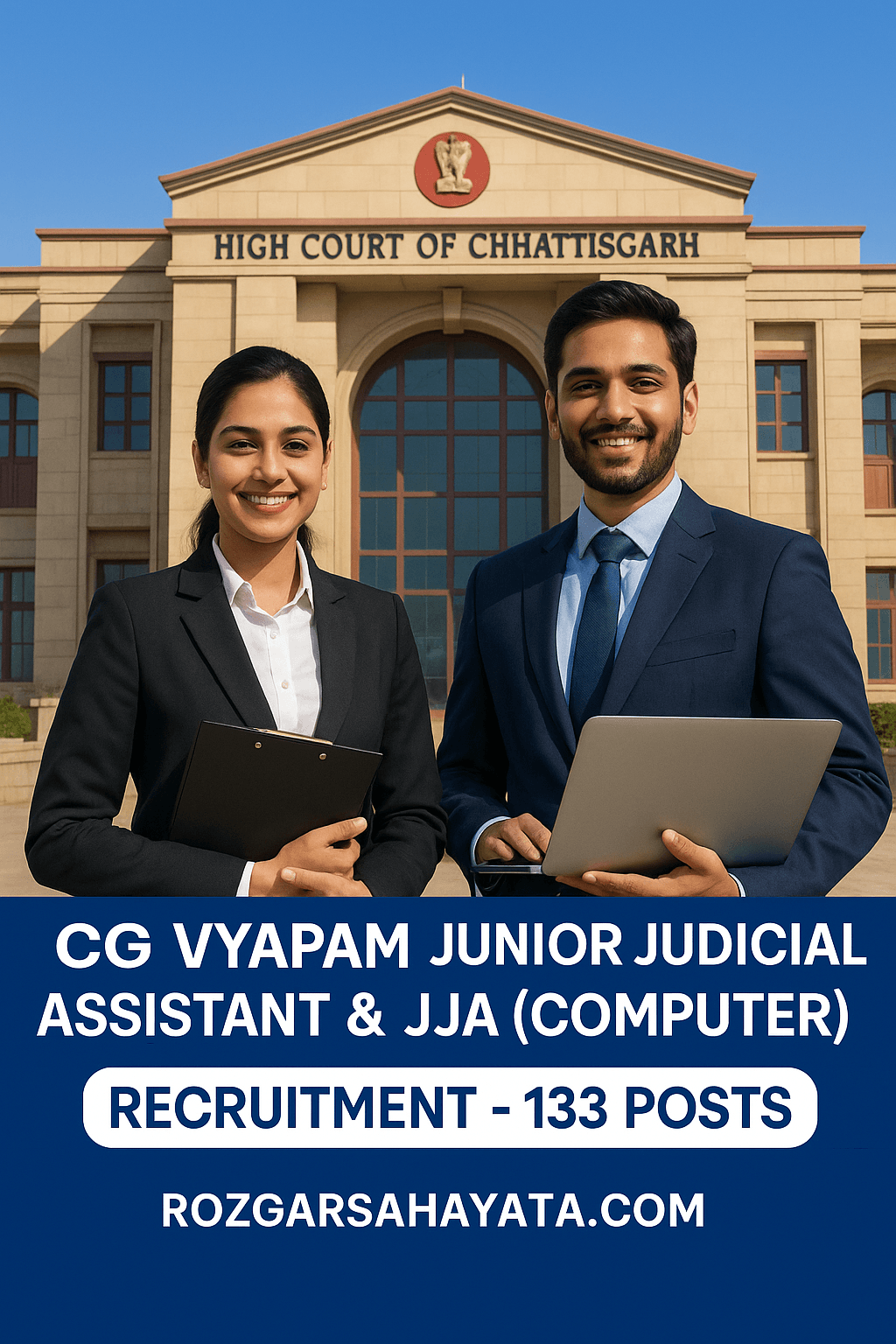 (HJJA25) CG Vyapam Junior Judicial Assistant Bharti 2025