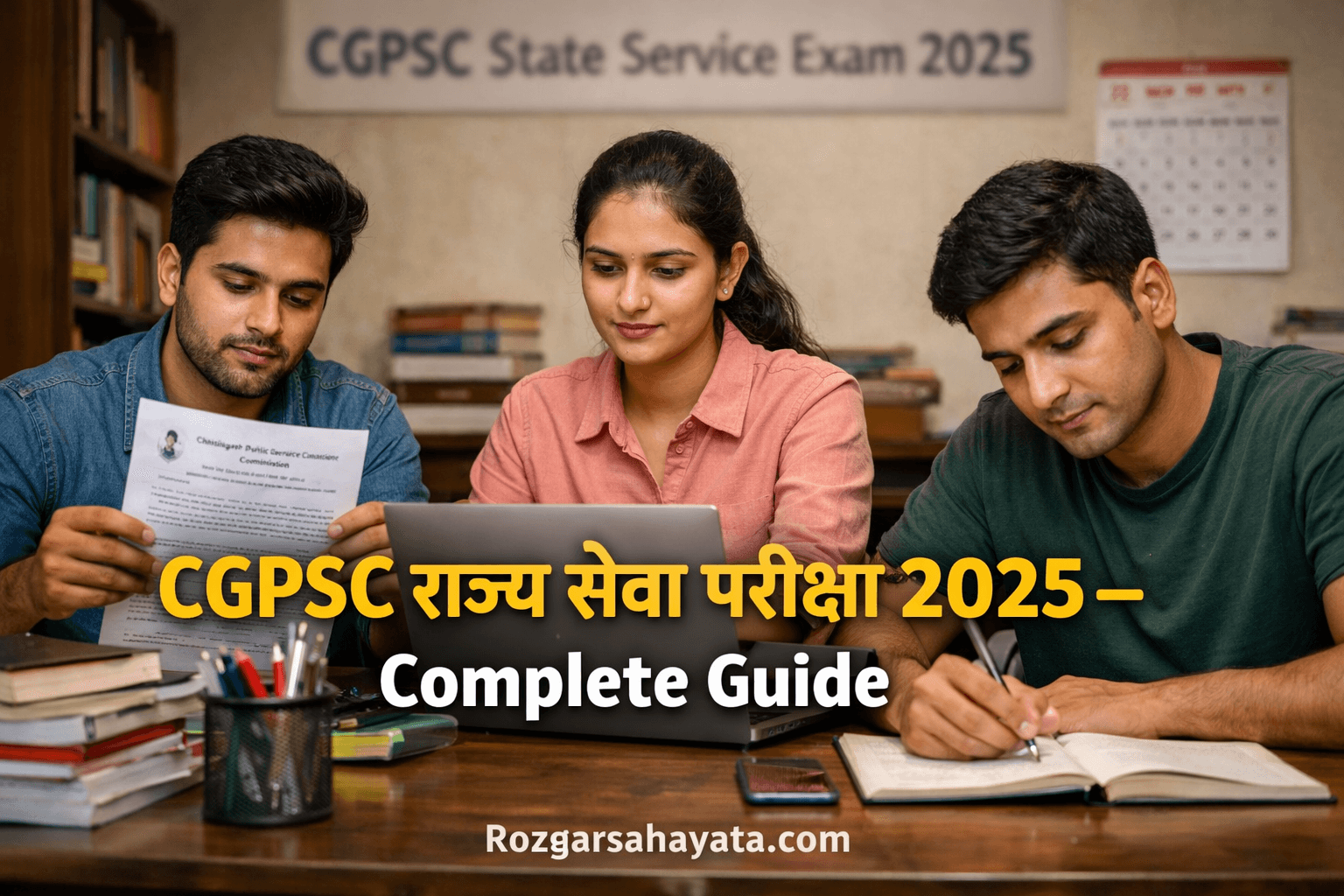 CGPSC State Service Exam 2025