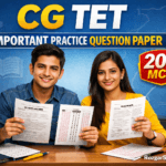 CG TET IMPORTANT PRACTICE QUESTION
