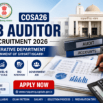 CG Vyapam Sub Auditor (COSA26) 2026