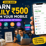 Mobile Se Daily ₹500 Kaise Kamaye