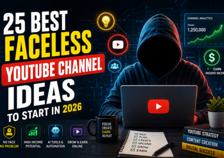 Faceless YouTube Channel Ideas