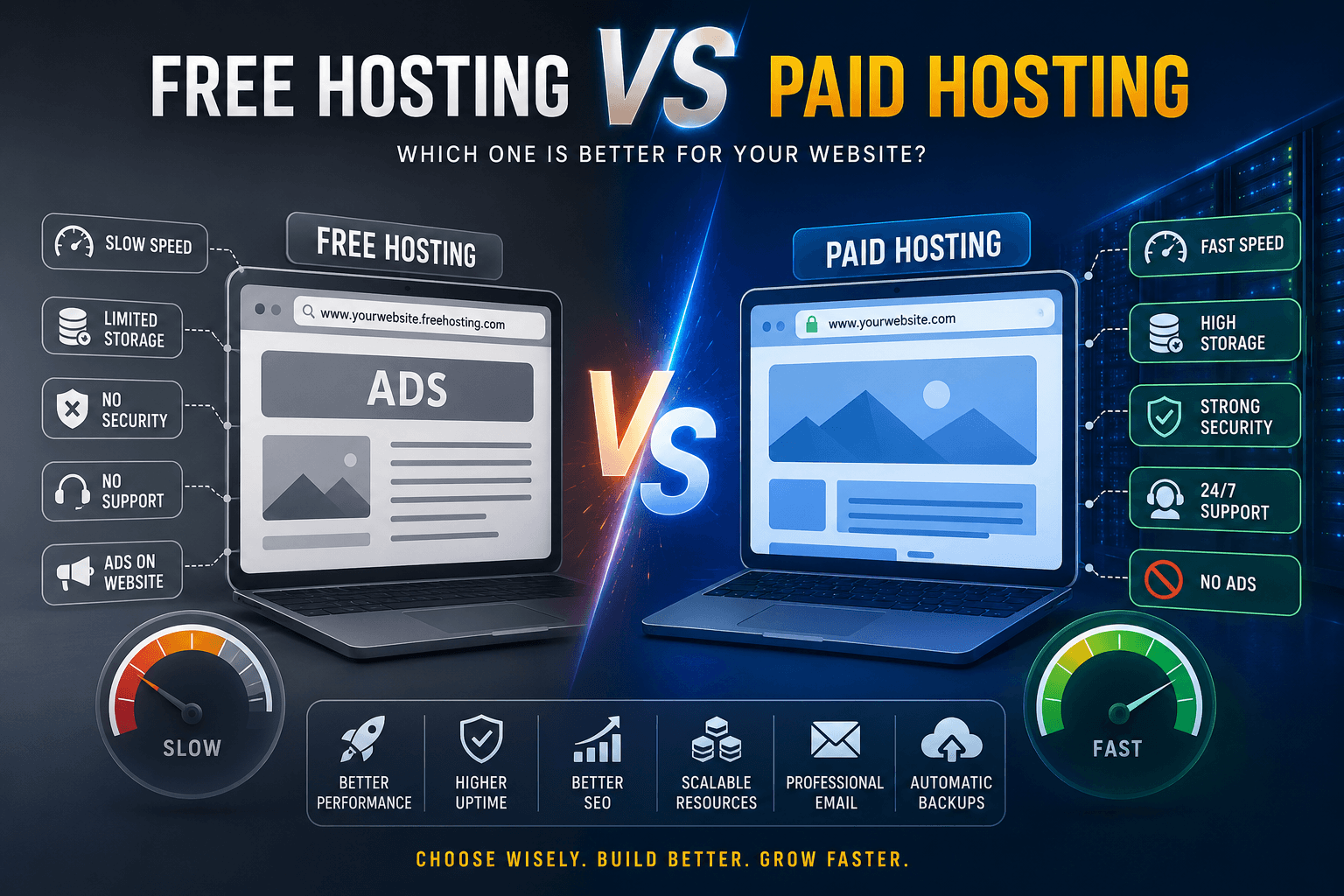 Free Hosting vs Paid Hosting: Which One Should You Choose in 2026?