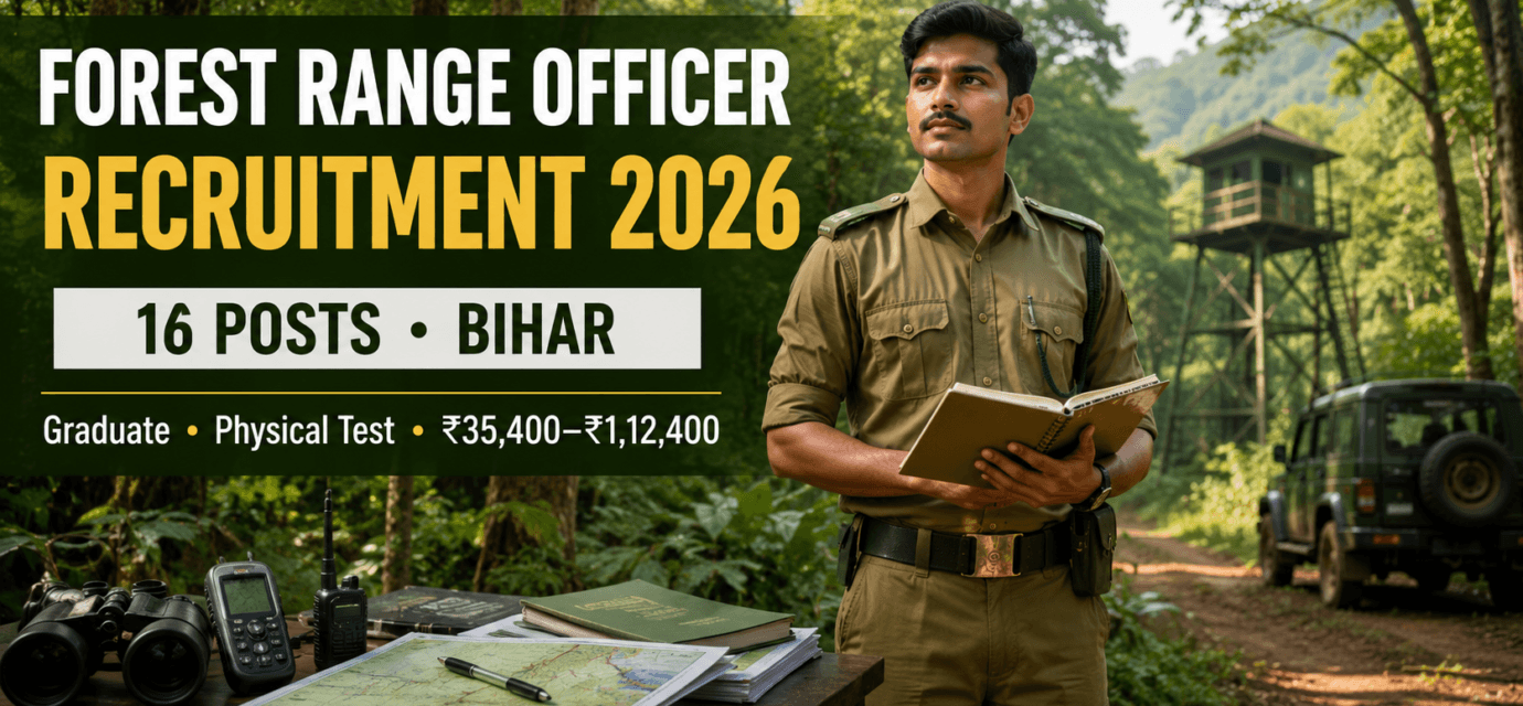 Bihar Forest Range Officer Recruitment 2026