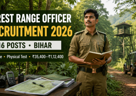 Bihar Forest Range Officer Recruitment 2026
