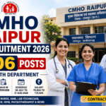 CMHO Raipur Recruitment 2026 – 206 Health Department Posts