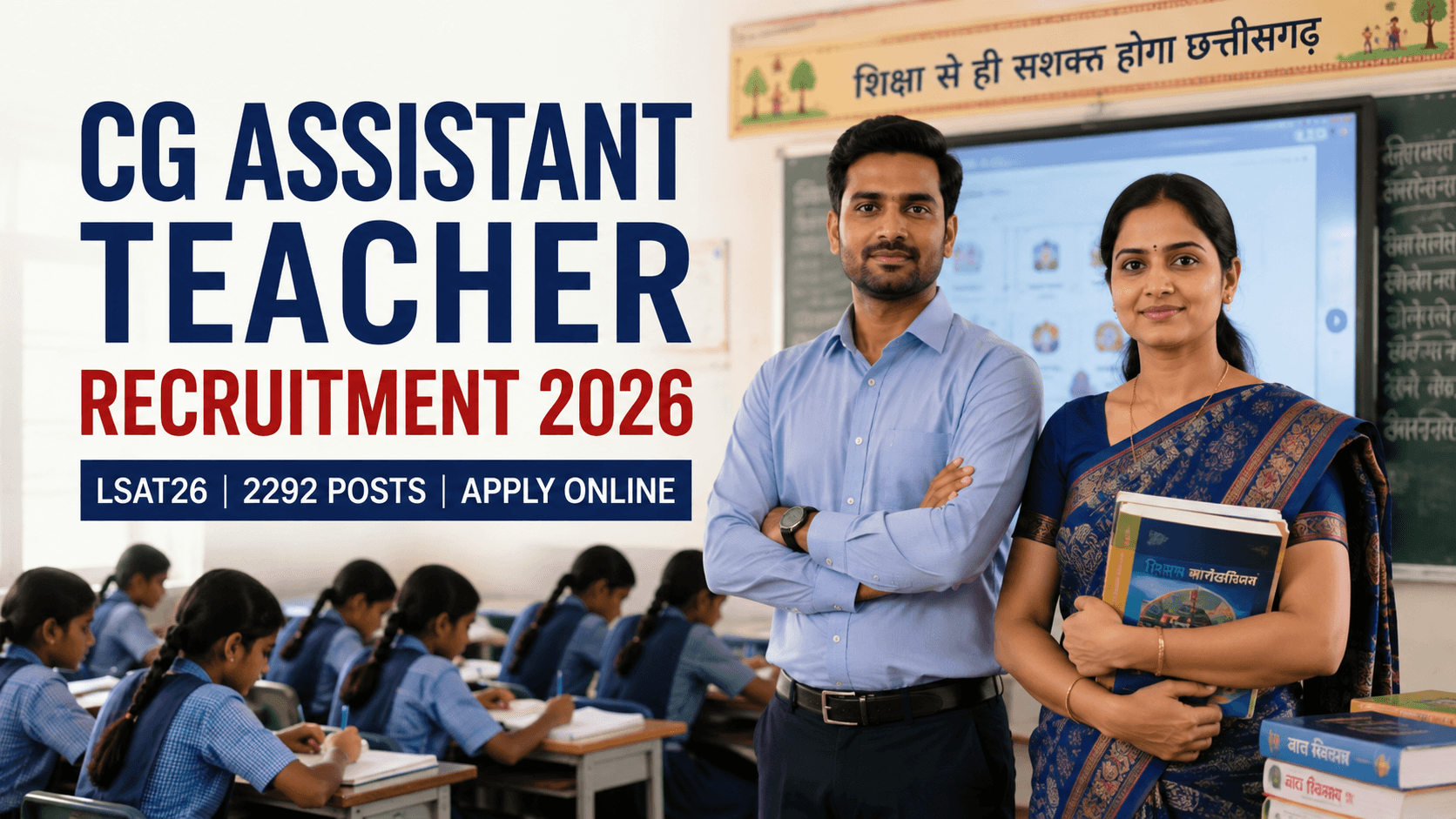 CG Assistant Teacher Recruitment 2026 LSAT26